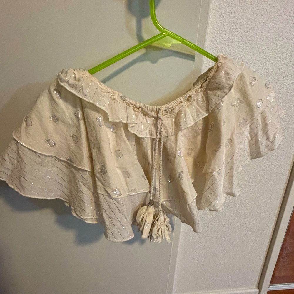 Off shoulder crop top (XS/S)